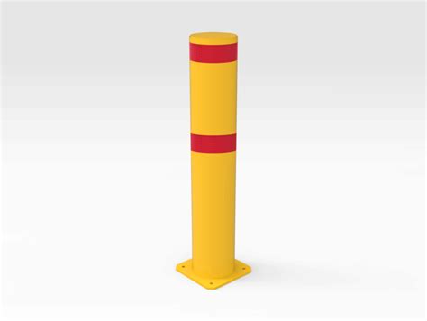 Bollard 1200mm Surface Mounted - Bend-tech Group