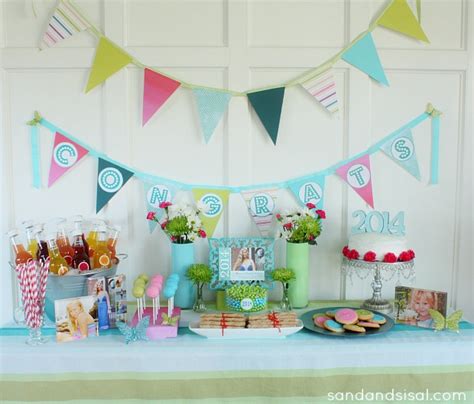 DIY Graduation Banner - Sand and Sisal