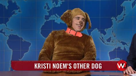 Kristi Noem’s New Dog Pleads for His Life on ‘SNL’