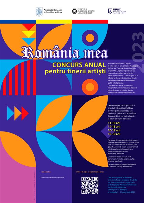 CÂȘTIGĂTORII CONCURSULUI – „ROMÂNIA MEA” - Facultatea Arte Plastice și Design