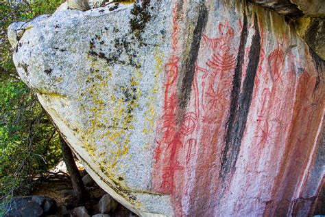 Sequoia National Park - Hospital Rock Pictographs | _GML4666… | George ...