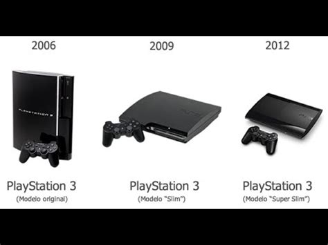 PS3 FAT vs PS3 SLIM vs PS3 Súper Slim / Similitudes y Diferencias de ...