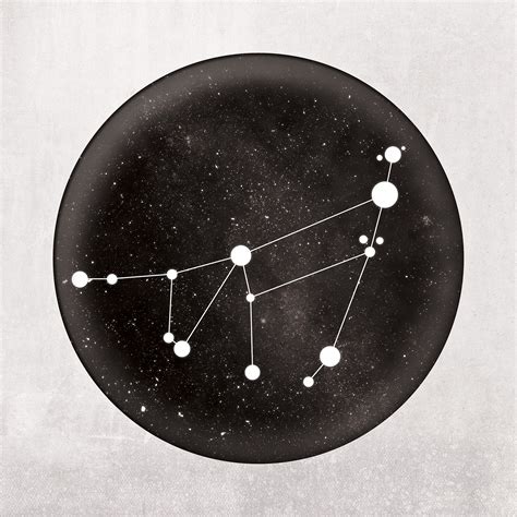 Capricorn Constellation Art Print - Zodiac Constellations - Touch of Modern