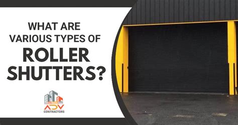 What are the various types of roller shutters in south london according to usability?