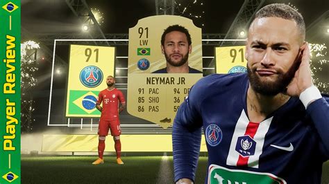 FIFA 21 NEYMAR REVIEW | 91 NEYMAR PLAYER REVIEW | FIFA 21 Ultimate Team ...