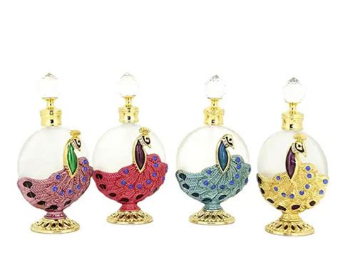 Arabic Perfume Bottles | Luxury Essential Oil Glass Bottles