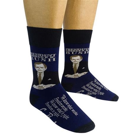 President George H.W. Bush Tribute Socks Unisex Crew Sock