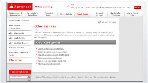 Santander Online Banking