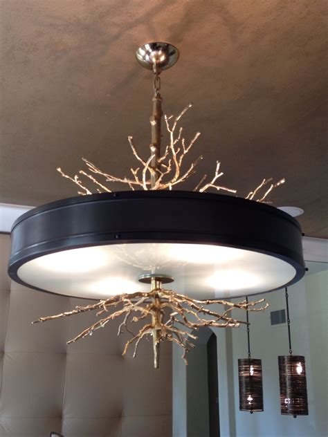 Contemporary and organic. A very unusual chandelier. Perfect for a ...