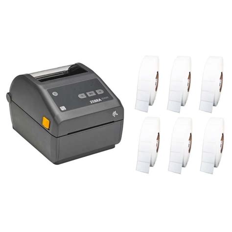 Zebra ZD421 Label Printer + 50mm x 28mm Labels Bundle - ZD421-50286P ...