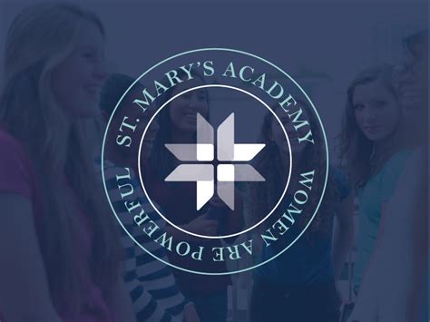 St. Mary's Academy logo - secondary lockup by Corrina Reff on Dribbble