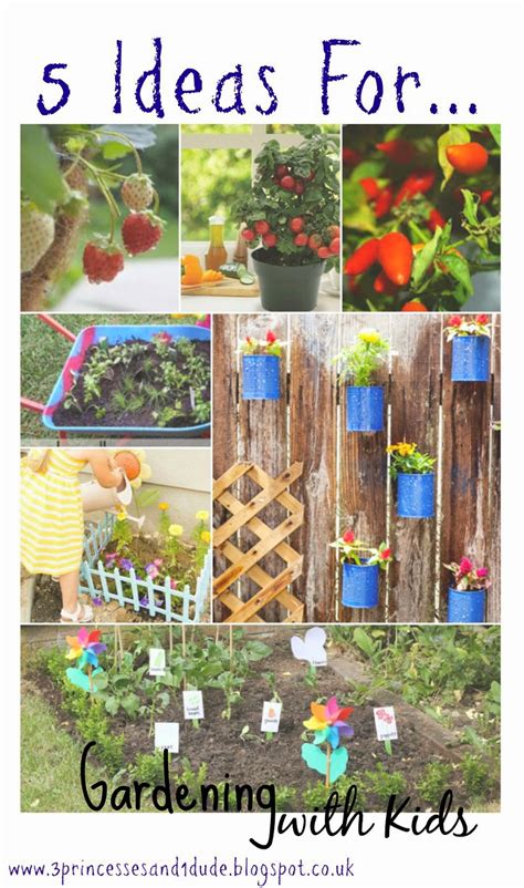 3 Princesses and 1 Dude!: 5 Ideas For...Gardening With Kids