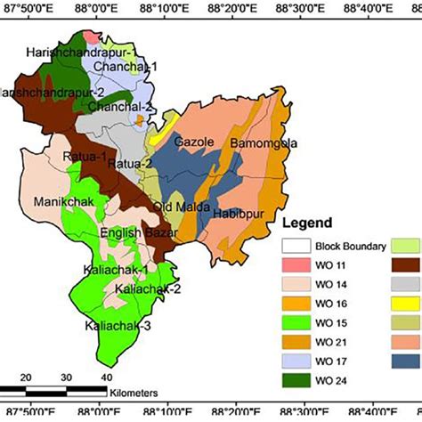 Soil map of Malda district. | Download Scientific Diagram