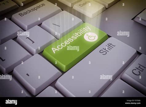 Accessibility key Stock Photo - Alamy