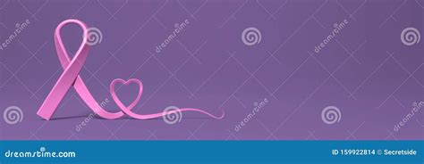 Pink October Illustration with Pink Ribbon Stock Illustration - Illustration of abstract ...