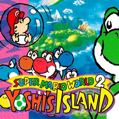 Super Mario World 2 Yoshi's Island Logo