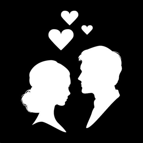 La Novia Y El Novio Silueta Clipart Blanco Y Negro Clipart Estaci N | The Best Porn Website