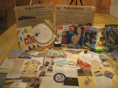 North Berrien Historical Society: 30-year-old time capsule contents on ...