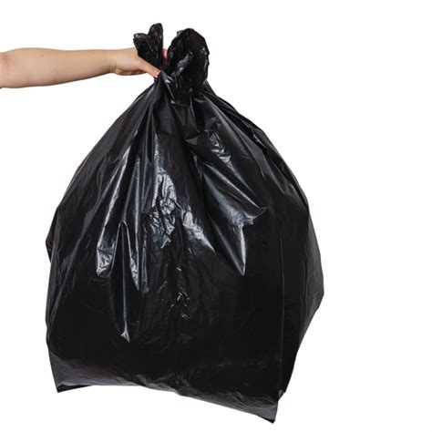 Jantex Large Extra Heavy-Duty Black Bin Bags 160Ltr (Pack of 100 ...