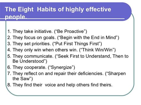 8 Habits Of Highly Effective Peoples Pdf – Beinyu.com