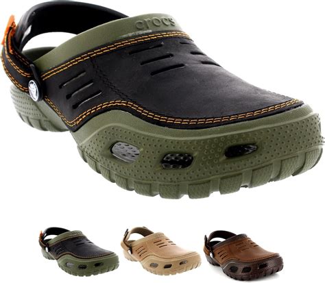 Mens Crocs Yukon Sport Hospital Clogs Holiday Beach Casual Summer ...