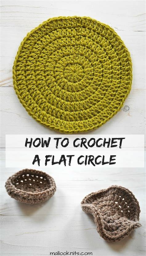 Click on the image to view more about crochet a flat circle pattern! in 2020 | Crochet circle ...