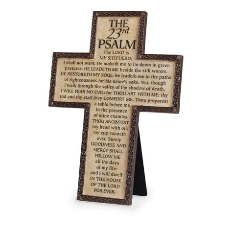 Cross-Psalm 23 (#11857) - Walmart.com - Walmart.com