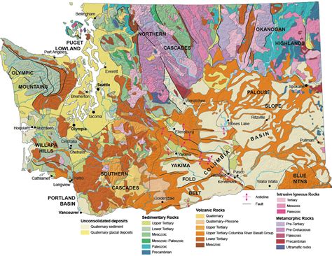 Geologic Provinces of Washington | WA - DNR
