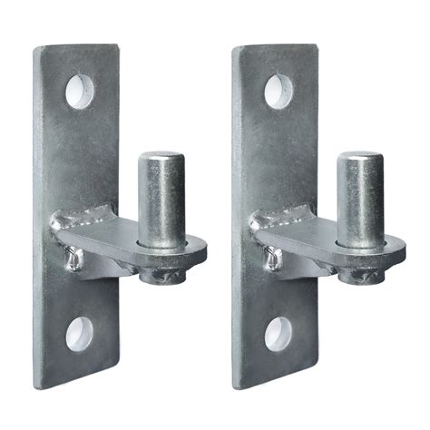Buy 2 Pack Wall Gate Hinges, Heavy Duty Wall Plate Hinges, Outdoor ...
