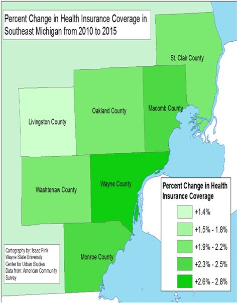 Map Of Southeast Michigan Counties