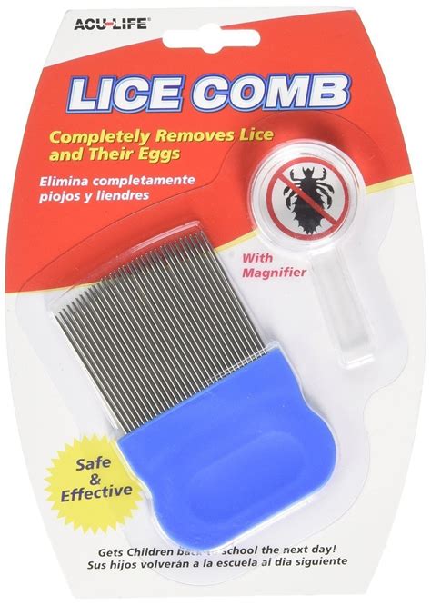 Acu-Life Lice Comb with Magnifier Glass - Walmart.com - Walmart.com