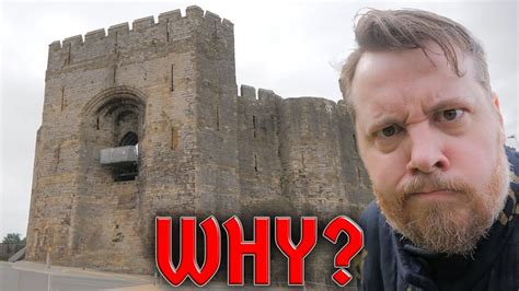 Why is Caernarfon Castle's entrance like this? - Full Castle Showcase : r/Shadiversity