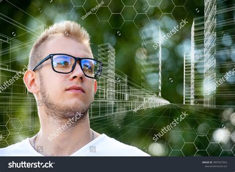 Augmented Reality Glasses Smart Glasses Hands Stock Photo 1807027552 | Shutterstock