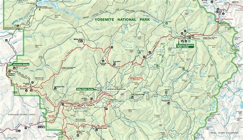 Download the Official Yosemite Park Map PDF