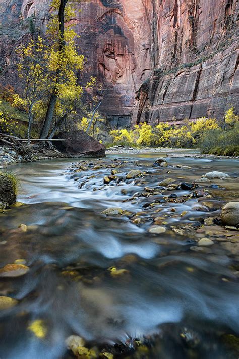 Virgin River in The Narrows 4 Photograph by Tibor Vari - Fine Art America