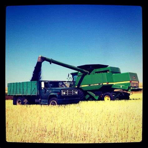 Canola harvest. | Farm life, Great pictures, Open space