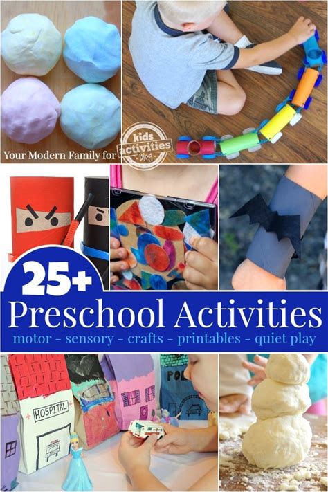 Preschooler activities to keep them busy