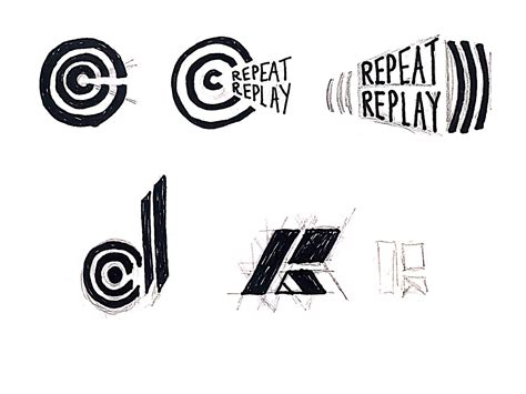 Repeat Replay Logo Design on Behance