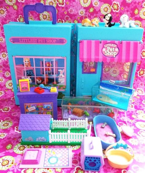 1990s Littlest Pet Shop Pet Store Playset with by PopCulturelle