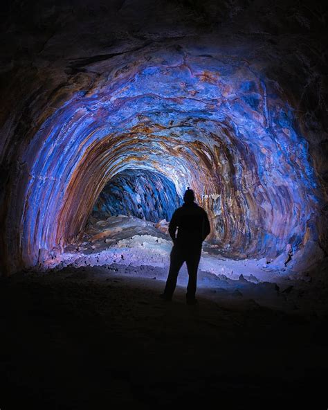 Hiking underground through the Lava River Cave near Flagstaff, Arizona! It is always such an ...