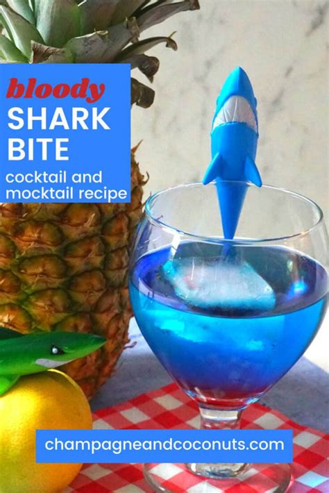 The Bloody Shark Bite Cocktail has Teeth | Champagne and Coconuts