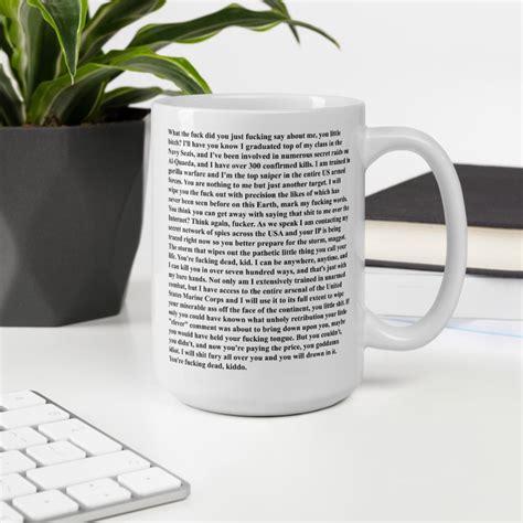 Navy Seal Copypasta Mug - Etsy