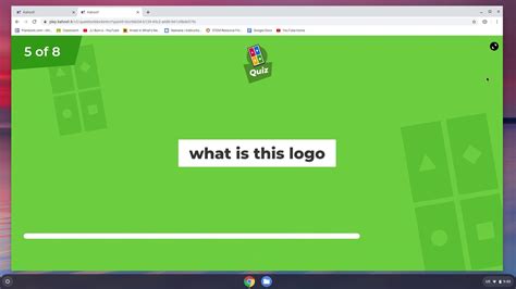 Playing a Kahoot of Logo's - YouTube