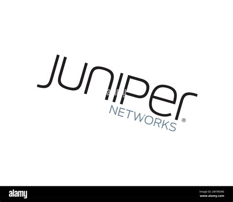 Juniper Networks, rotated logo, white background B Stock Photo - Alamy