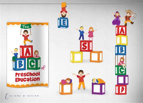 Illustrated Preschool Booklet on Behance