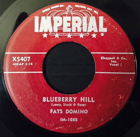 Fats Domino – Blueberry Hill (1956, Maroon Label, Vinyl) - Discogs