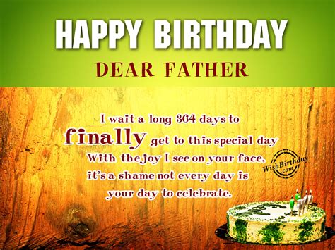 Birthday Wishes For Father - Birthday Images, Pictures