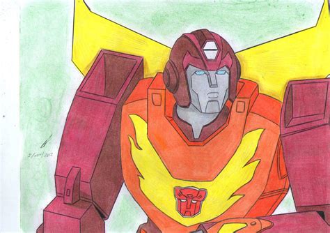 Rodimus Prime g1 second drawing by ailgara on DeviantArt