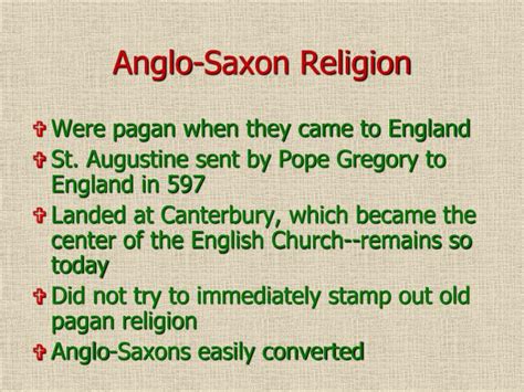 PPT - THE ANGLO-SAXON PERIOD PowerPoint Presentation - ID:5453733