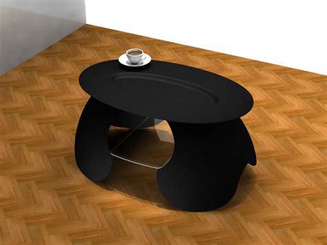 Table à café « Explosion » – Designer Industriel Laurent Marcoux